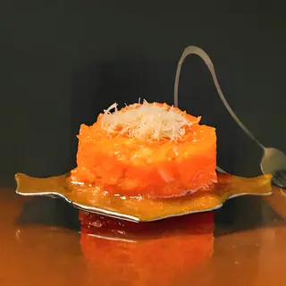 Salmone tritato