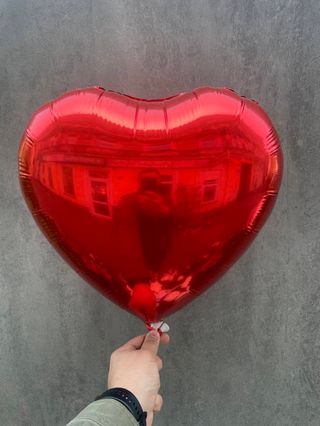 Balon -  Czerwone serce