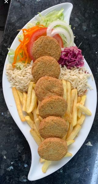 Menu Plato de falafel 