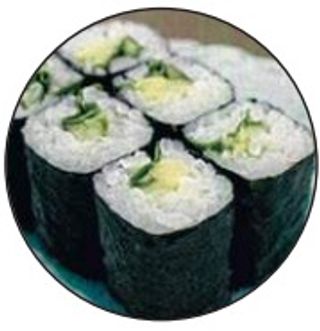 Maki Vegetable De Aguacate (8 Pzs.)