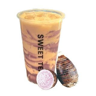 T5 - Tè nero & latte con crema taro