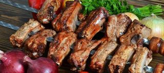 Szaszłyk z żeberek Wieprzowych