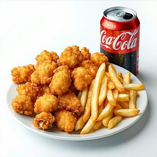 Chicken popcorn - menù