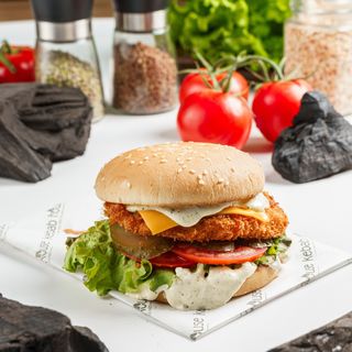 Чизбургер куриный КОМБО