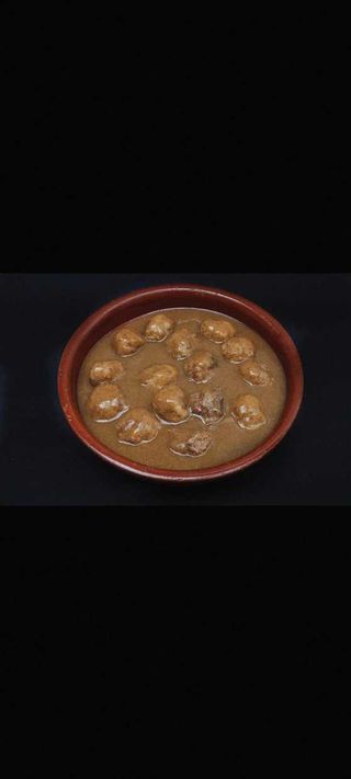 Albóndigas de ternera con puré de patata