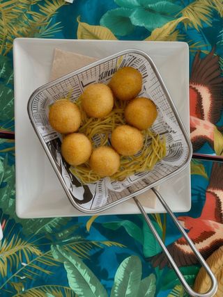Croquetas de queso de cabra (8UD)