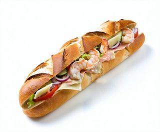 Gamberetti salsa rosa, insalata