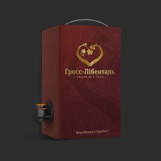 Вино Кохання  Гросс-лібенталь 0.5л