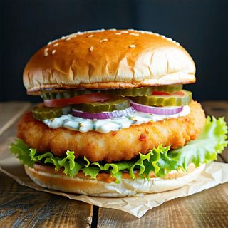 Fish burger