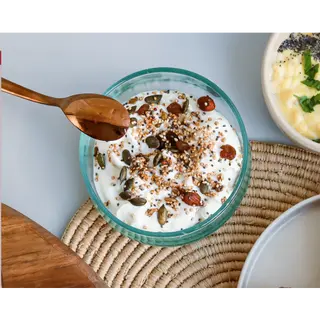  Yaourt brassé au granola maison   