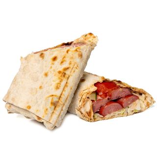 Хот-дог з молочною сосискою