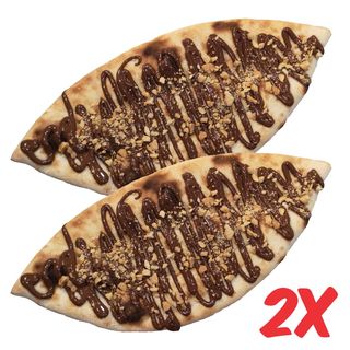 2x Fagottino de nutella com amendoim