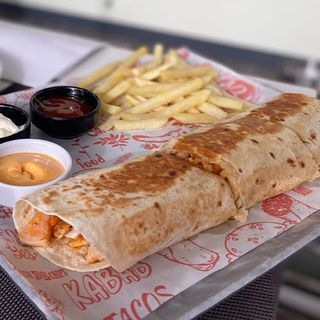 Tacos Poulet + Frites