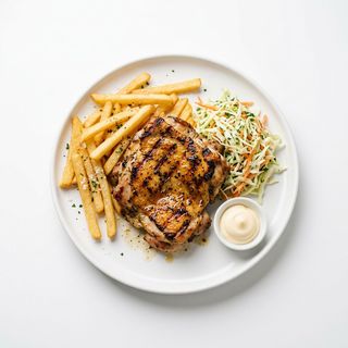 Пилешка пържола от бут 350г