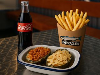 SUSHIBURGER KREWETKA W TEMPURZE MENU