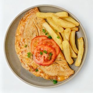 Chips & Omelette