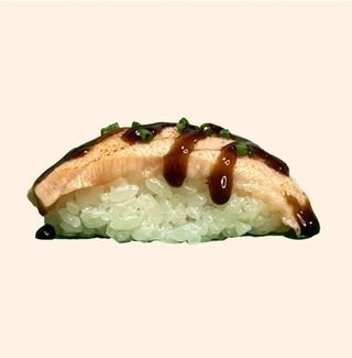 Nigiri De Salmón Flameado Con Foie (1 Pza.)