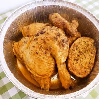 "PROMO PARA 2" 1/2 pollo/bravas/ bebidas