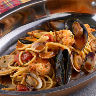 პასტა ზღვის პროდუქტებით