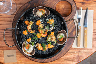 Riso Nero Di Seppia Al Forno