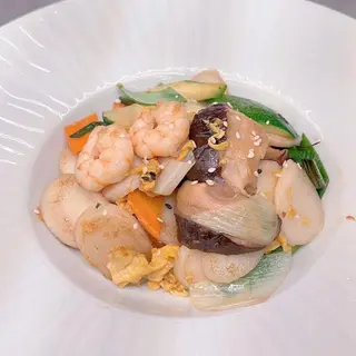 99. Gnocchi gamberi e verdure