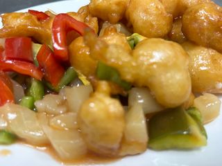 38 - Gamberetti in salsa agrodolce