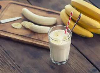 Jus au Lait Banane