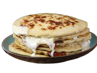Pupusa de solo queso