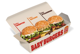 Baby Burgers: Baby Whopper®, Baby Steakhouse y Baby Big King®