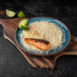 Risotto cu somon