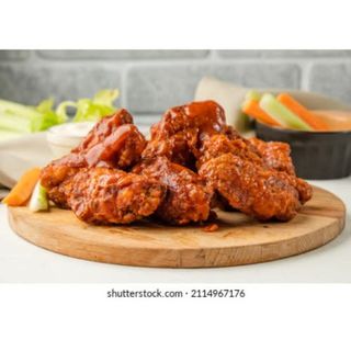 Alitas De Pollo Fritas (5 Uds.)