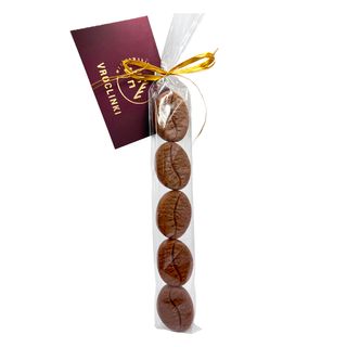 ziarna kawy z mlecznej czekolady o smaku kawowym (30g)