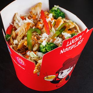 Orez cu pui si legume mic