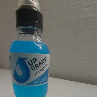 Agua azul  botella 