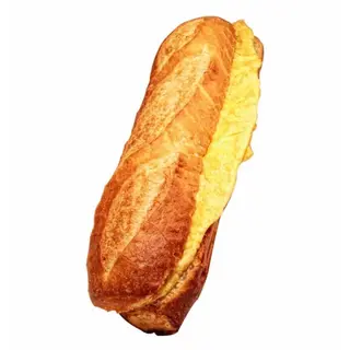 Bocadillo de tortilla a la francesa.