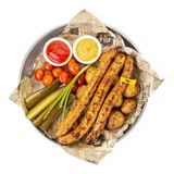 Колбаски ручной работы из курицы  