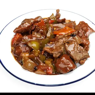57. Ternera con salsa picante 