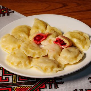 Varenyky with sour Cherry
