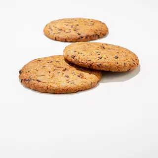 Mini cookies con gocce di cioccolato