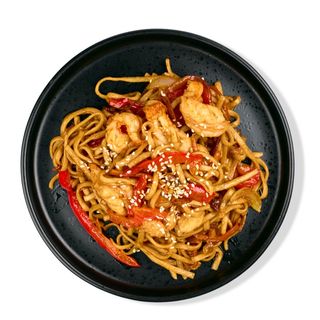 Удон з креветою