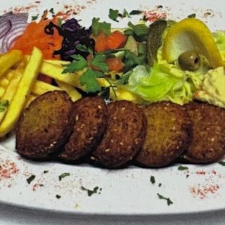 Menú Plato Falafel