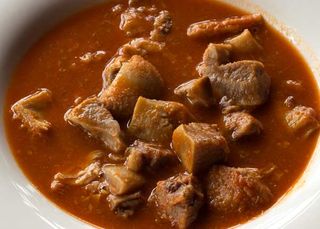 Callo de ternera picante fría