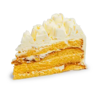 White Chocolate Rose Slice Cake