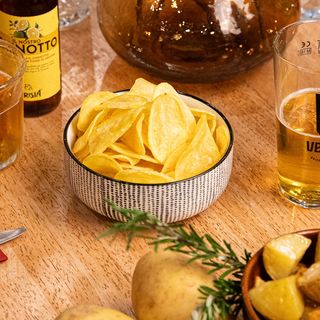 Chips di patate fine de ratte