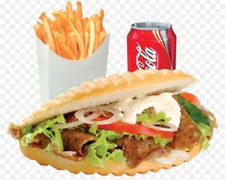 Menú  kebab pita 