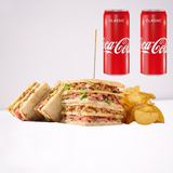 Gyros Club + 2x Coca-Cola