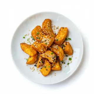 4A. Calabaza Con Sésamo Frito