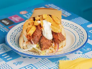 Pita Burger Vegan