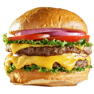 Double beef burger menù 