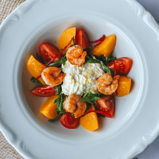 Салат со страчателлой